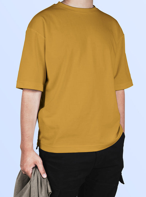 Oversized T-shirt Golden Yellow