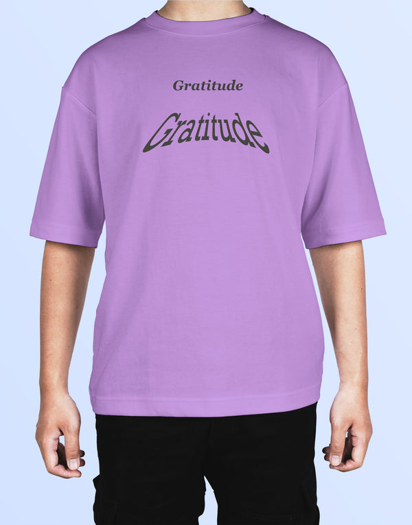 Gratitude - Oversized T-shirt