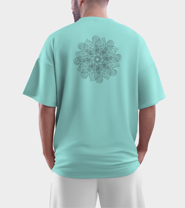 Mandala Bloom - Oversized T-shirt