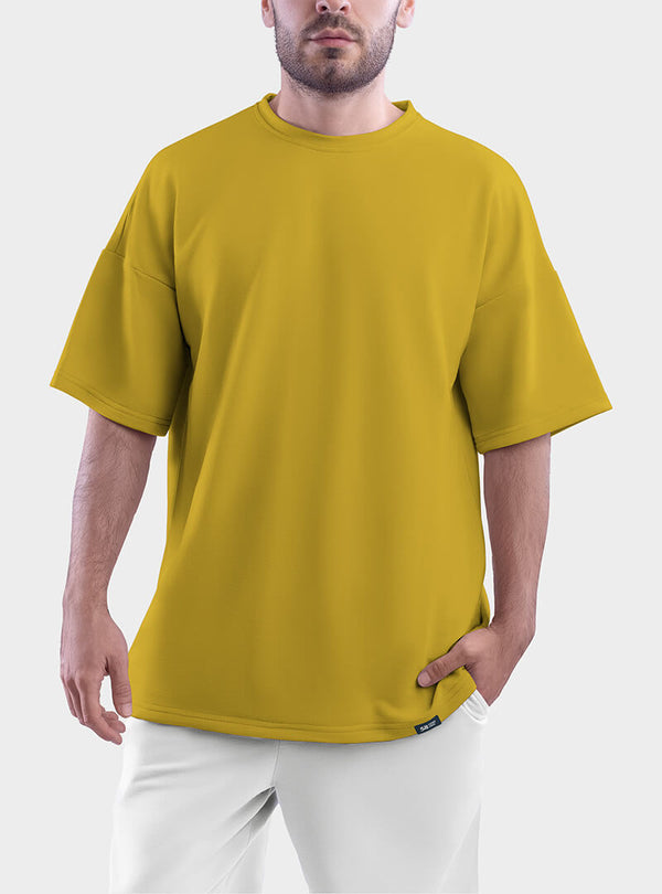 Oversized T-shirt Mustard Yellow