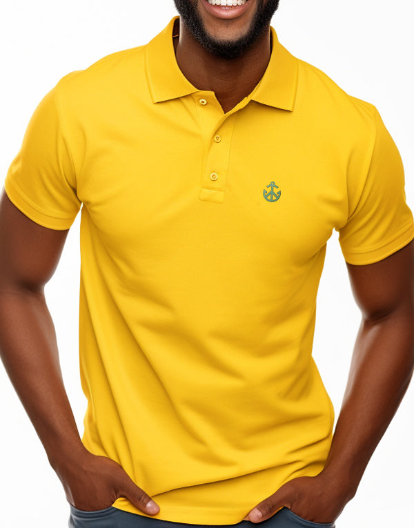 Polo T-shirts-Yellow