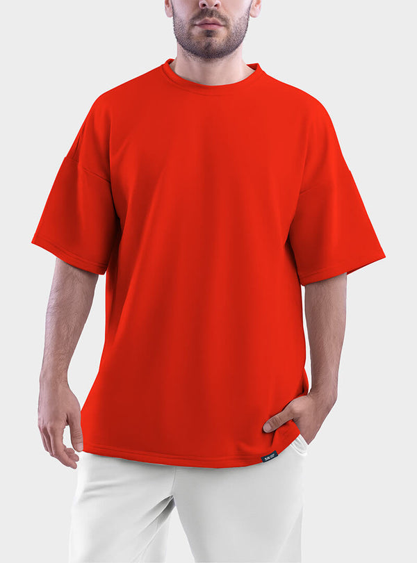 Oversized T-shirt Red