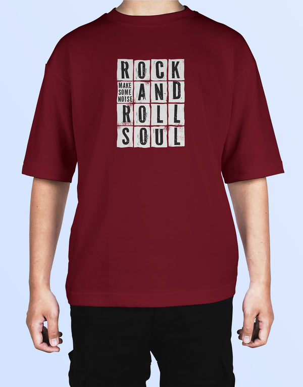 Rock N Roll - Oversized T-shirt