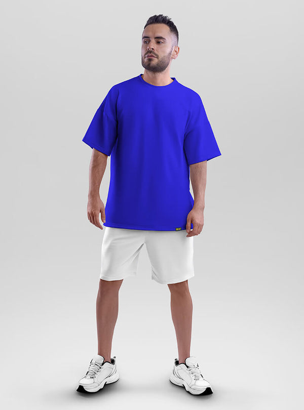 Oversized T-shirt Royal Blue