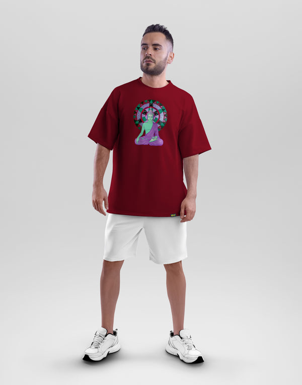 Trance Buddha - Oversized T-shirt