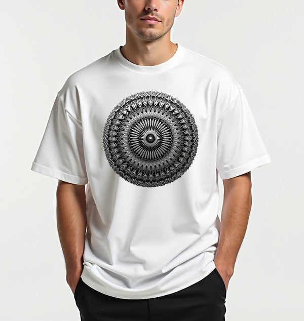 Mandala-2 - Oversized T-shirt