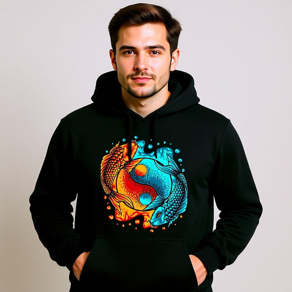 Yinyang Fish - Hoodie