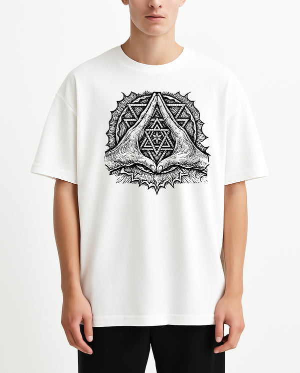 Mandala-3 - Oversized T-shirt
