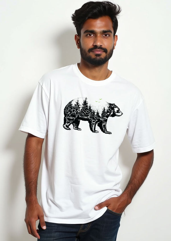 Mountain Bear - Oversized T-shirt