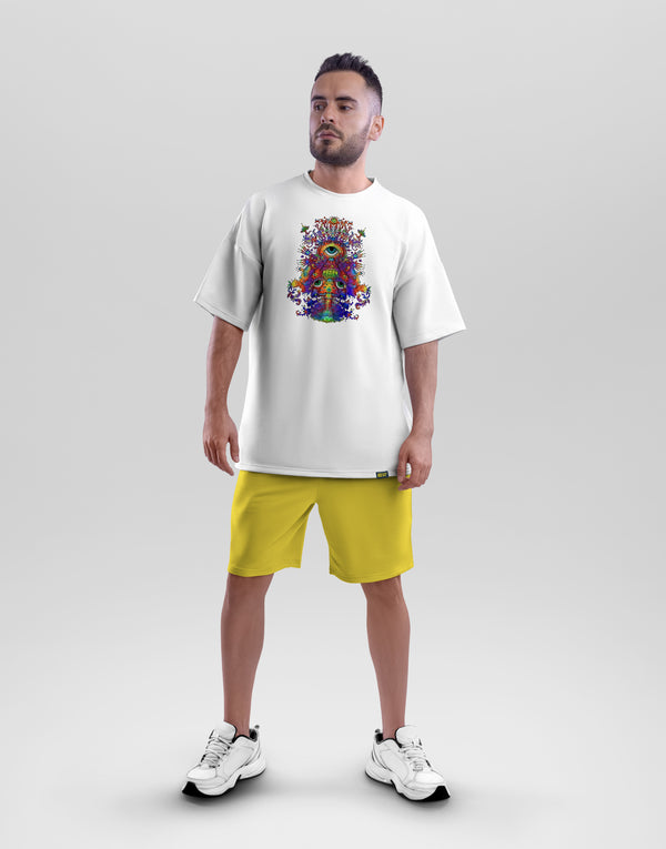 Psy Mushroom - Oversized T-shirt