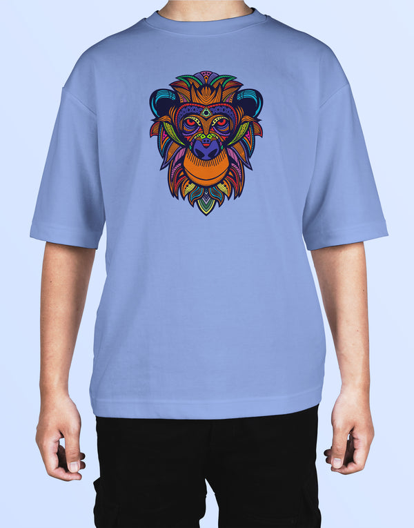 Shaman Monkey - Oversized T-shirt