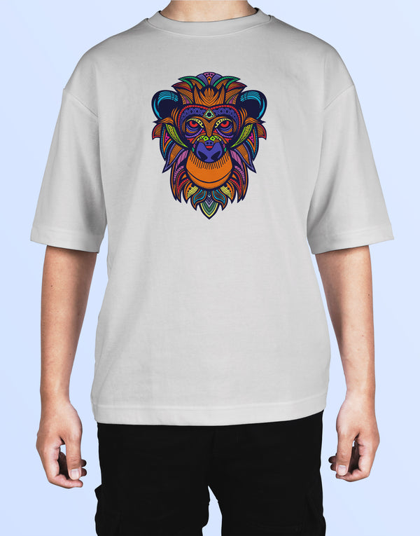 Shaman Monkey - Oversized T-shirt